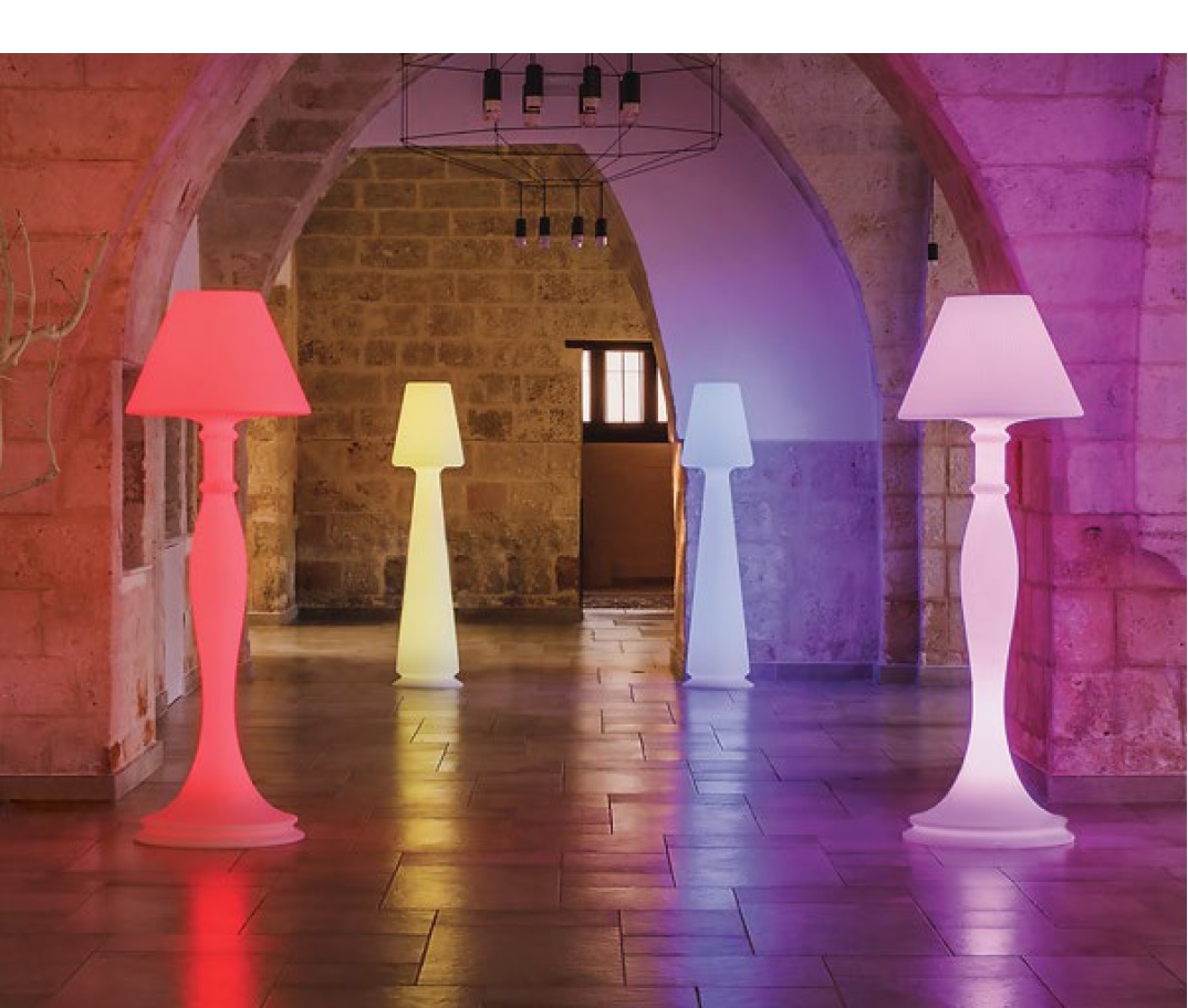 Lampada EVA Led Multicolor - Monacis